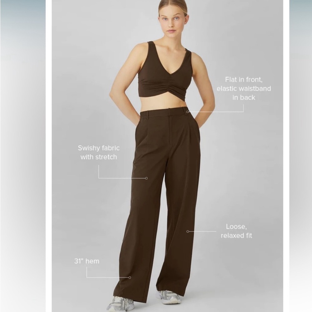 Alo Yoga High Waist Pursuit trouser size S